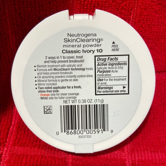Neutrogena- Sealed- skin clearing mineral powder. - Picture 4 of 7